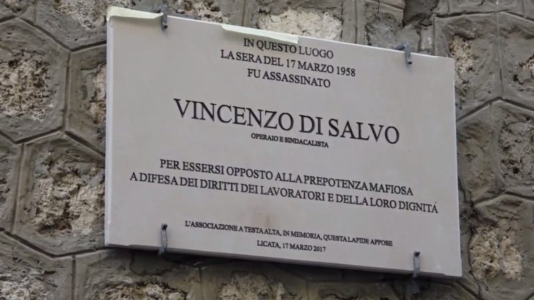 Vincenzo Di Salvo, il sindacalista che non si è piegato alla mafia