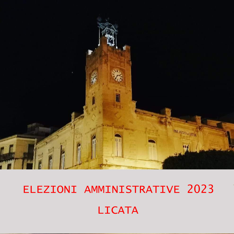 Elezioni Amministrative Licata 2023 – Lo spoglio in diretta